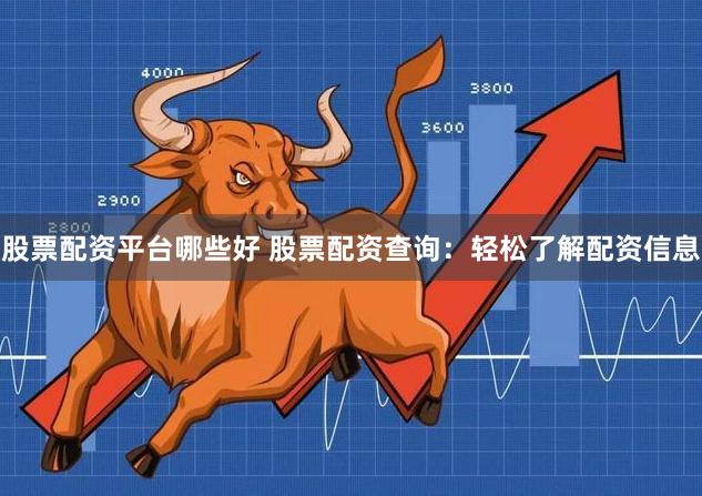 股票配资平台哪些好 股票配资查询：轻松了解配资信息